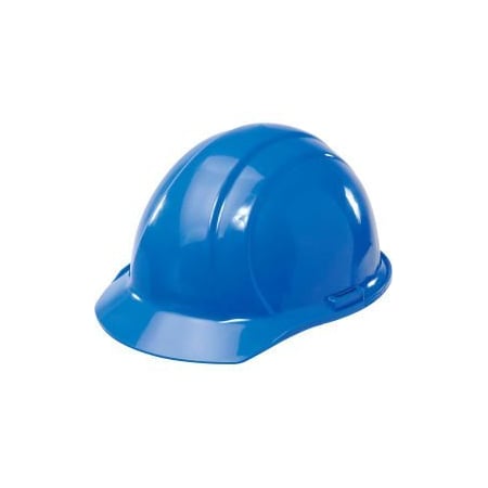 Erb Safety ERB 19766 Americana Hard Hat, 4-Point Pinlock Suspension, Blue 19766